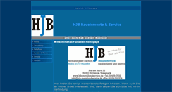 Desktop Screenshot of hjb-metallundservice.de